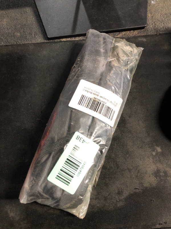 Photo 1 of ***FACTORY SEALED***Nylon Dog Leash and Collar Set with Metal Quick Release Buckle, Adjustable, Durable High-Density Fabric, Breathable, Soft and Comfortable for Walking and Training, Blue-Black, L (14.9"-22.8")