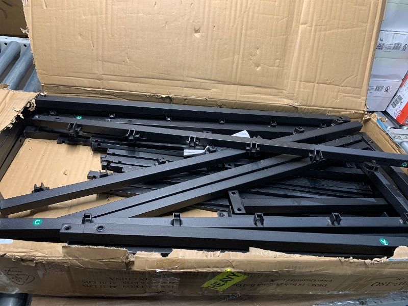 Photo 1 of ***FACTORY SEALED***Bilily 18 Inch Queen Bed Frame with Steel Slat Support,Heavy Duty Metal Platform Bed Frame Queen Size Mattress Foundation,No Box Spring Needed,Easy Assembly,Noise Free,Black