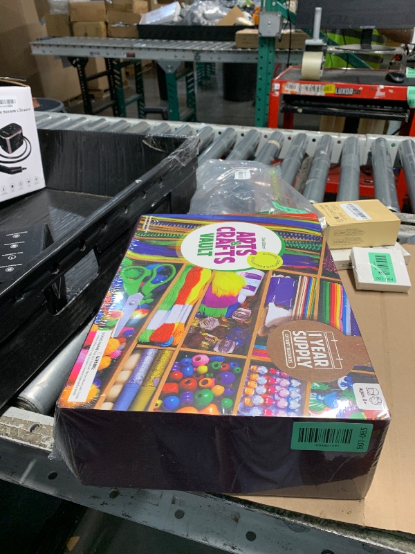 View 2 of ***FACTORY SEALED***Dan&Darci Arts and Crafts Vault - Craft Supplies Kit in a Box - Christmas Gift for Kids Ages 4 5 6 7 8 9 10 11 & 12 Year Old Girls & Boys - Crafting Set Kits - Gift Ideas for Kid Art Activity Gifts