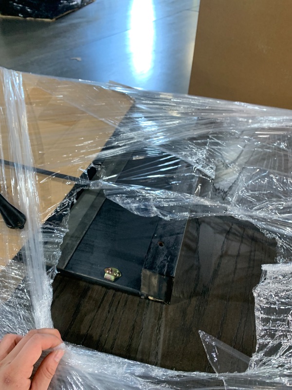 Photo 1 of ***TRUCK/TRAILER PICLKUP ONLY***Signature Design by Ashley Burkhaus Rectangle Dining Room Extension Table, Removable Center Leaf, Seats up to 8, Wood, 40" W x 90" D x 30.25" H, Dark Brown