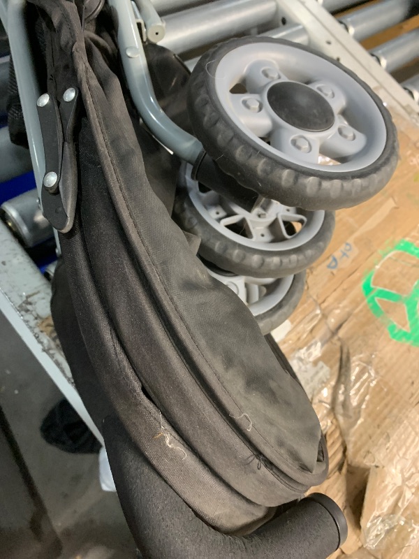 Photo 1 of ***(HEAVILY USED/ MINOR DAMAGE)***Ingenuity 3D Mini Convenience Stroller – Lightweight Stroller with Compact Fold, Multi-Position Recline, Canopy with Pop Out Sun Visor and More – Umbrella Stroller for Travel and More, Gray