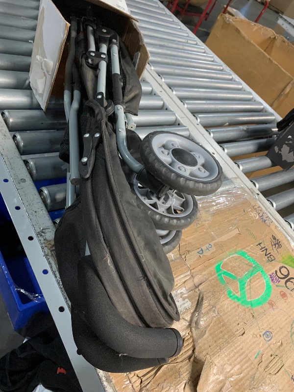 Photo 1 of ***(HEAVILY USED/ MINOR DAMAGE)***Ingenuity 3D Mini Convenience Stroller – Lightweight Stroller with Compact Fold, Multi-Position Recline, Canopy with Pop Out Sun Visor and More – Umbrella Stroller for Travel and More, Gray