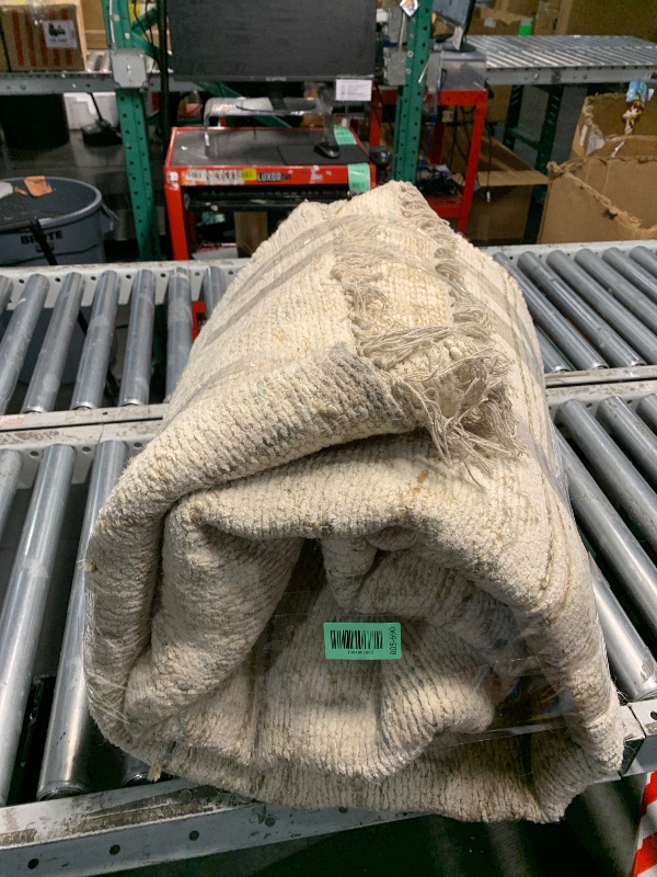 Photo 1 of Loloi Angela Rose Rivers Collection RIV-03 Sand/Ivory 8'-6" x 11'-6" Reversible Area Rug