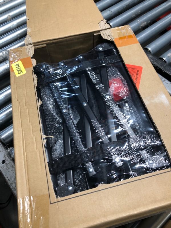 Photo 1 of ****OPENED FOR INSPECTION****Sunula Collapsible Foldable Wagon Cart with 330lbs Weight Capacity, Heavy Duty Folding Wagon Cart with Big All-Terrain Wheels & Drink Holders. Black