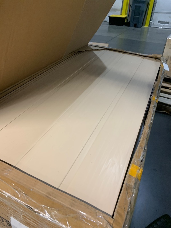 Photo 1 of ****2 BOX SET***DWVO 6x4.4 FT Outdoor Storage Shed, Plastic Garden Tool Shed with 2 Windows, Double-Wall Outside Shed for Lawn Mower, Garden Tool for Backyard, Patio, Lawn, Lockable, Beige