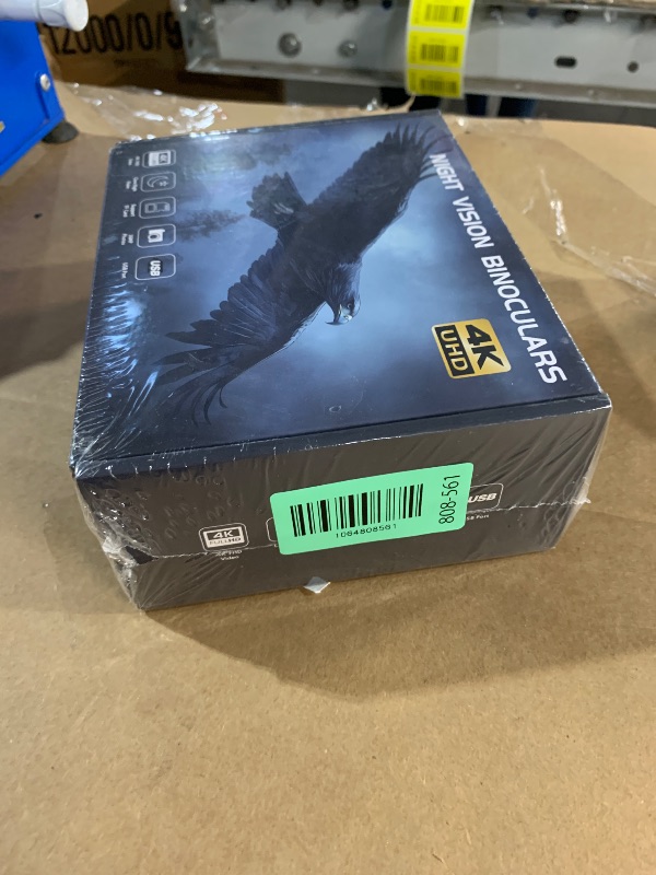 Photo 1 of ***FACTORY SEALED **HEXEUM Night Vision Goggles for Adults, 3" HD Screen, 5000mAh Rechargeable Night Vision Binoculars with 32GB Card & 4K Video Recording for Wildlife, Hunting, Security