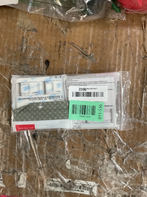 Photo 1 of 2 Pack Sliding Door Lock with 3M Adhesive - Child Safety Sliding Glass Door Lock for Sliding Glass Doors, Sliding Windows, Sliding Closets & Patio Doors - Easy Installation, No Drilling Required