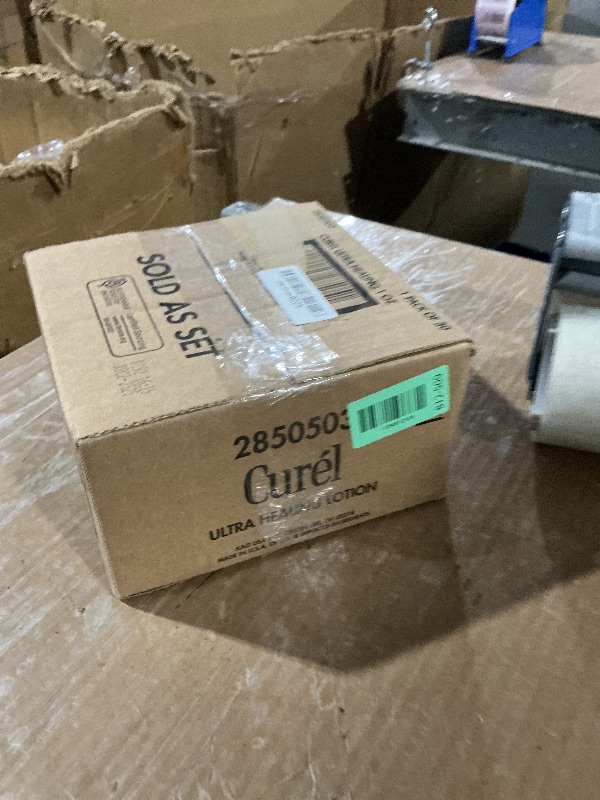 Photo 1 of Curel Ultra Healing Intensive Fragrance-Free Lotion For Extra-Dry Skin, Dermatologist Recommended, Ideal for Sensitive Skin, Cruelty Free, Paraben Free, 1 Oz, Pack of 30