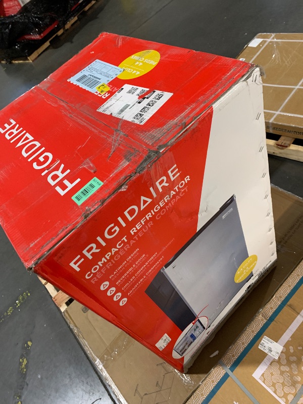 Photo 5 of Frigidaire Compact Fridge, 4.5 Cubic Feet, Stainless Steel