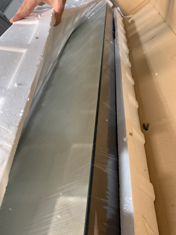 Photo 1 of SONGMICS 6 LEDs Lockable Mirror Jewelry Cabinet, 360° Swivel Jewelry Organizer Armoire Standing, Frameless Full-Length Mirror, 3 Storage Shelves, Christmas Gifts, Black Surface Black Lining UJJC007B01