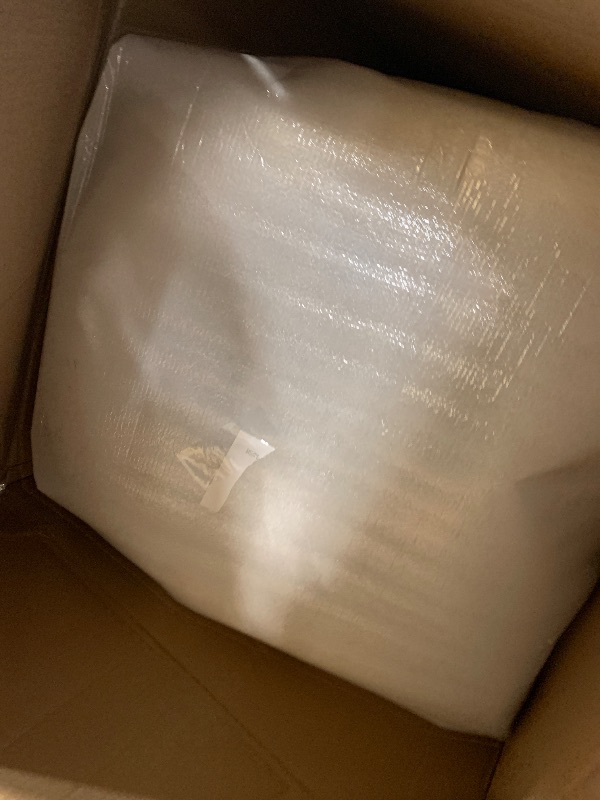 Photo 1 of **FOR PARTS ONLY**
**TWO BOX SET**KISLOT Upholstered Dining Chairs with Casters No Assembly Modern Barrel Armchair with Rollers for Diningroom Bedroom Livingroom Reading Room,Set of 2,White