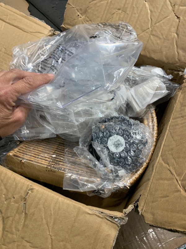 Photo 3 of Boho Ceiling Fan with Light Rattan Flush Mount Ceiling Fans with Remote Control 20 Inch Enclosed 7 Speeds for Bedroom Living Room Kitchen Farmhouse Dining Room