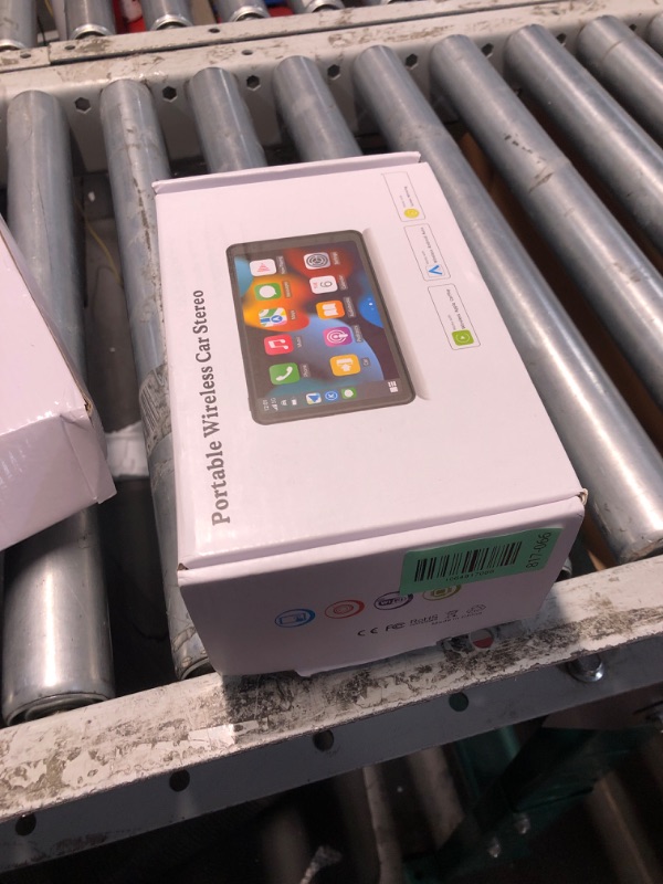 Photo 1 of ?Hieha? 2025 Wireless Portable Carplay and Android Auto, 7" Touchscreen Carplay Screen for Car with Apple Carplay,Mirror Link,Backup Camera,Bluetooth 5.0, GPS Navigation,AUX,FM for All Vehicles