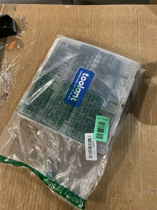 Photo 1 of toolant 34 Piece SAE/Metric Nut Driver Set, Impact Driver Bit Set, Deep Nut Driver, Impact Socket Adapters, Wing Nut Driver, Tough Gift Case