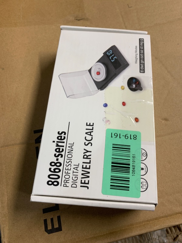 Photo 1 of ***(USED/ ITEM TURN ON UNABLE TO TEST FURTHER)***Milligram Scale with USB Supply, NEWACALOX Reloading Scale 100 x 0.001g, High Precision Portable Multifunction Lab Powder Scales with Calibration Tare Weights, Tweezers, Weighing Pans Black