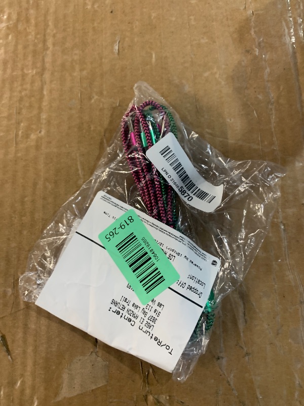 Photo 1 of [2-in-1|4FT] USB to Lightning & Type C Charging Cable, 2Pack Braided Multiple Charger Cord Fast Charging Wire for iPhone 17/16/15/14/13/12/11 Pro Max, XR/8 Plus, iPad Air/Mini, Samsung Galaxy, Pixel