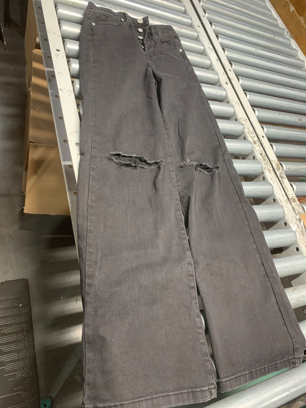 Photo 1 of [BLANKNYC] Womens Rib-cage Ripped Pant Jeans, Justified, 24 US