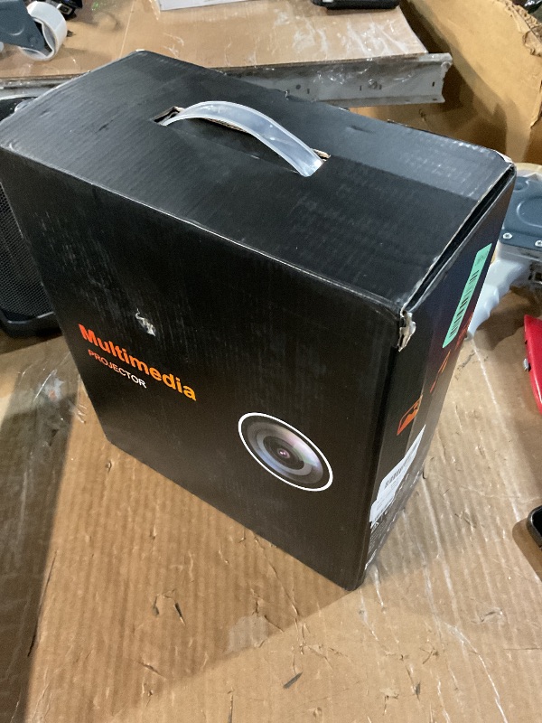 Photo 1 of [Upgraded] Outdoor Projector 4K Smart Projector Google TV Proyector with 5G WiFi/Bluetooth/AI Electric Focus, ZOOM, Max 300” Screen, HDMI/USB/TV Stick/Laptop/PS5 Supported