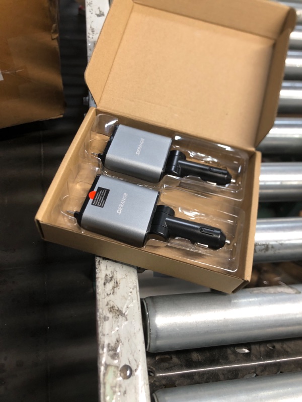 Photo 1 of [2 Pack] Retractable Car Charger 4 in 1 Fast Car Phone Charger 69W, USB C Car Truck Accessories Adapter with 2X Retractable Phone Charger Cords and USB Port for i Phone 17/16/15/14,for Samsung S25/S24