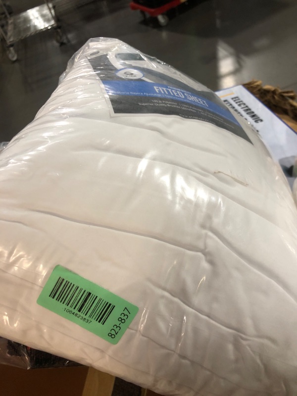 Photo 1 of Ultra Soft Full Size Mattress Topper - Viscose Made from Bamboo Pillow Top Mattress Pad for Back Pain Relief - Naturally Cooling for Hot Sleepers, White