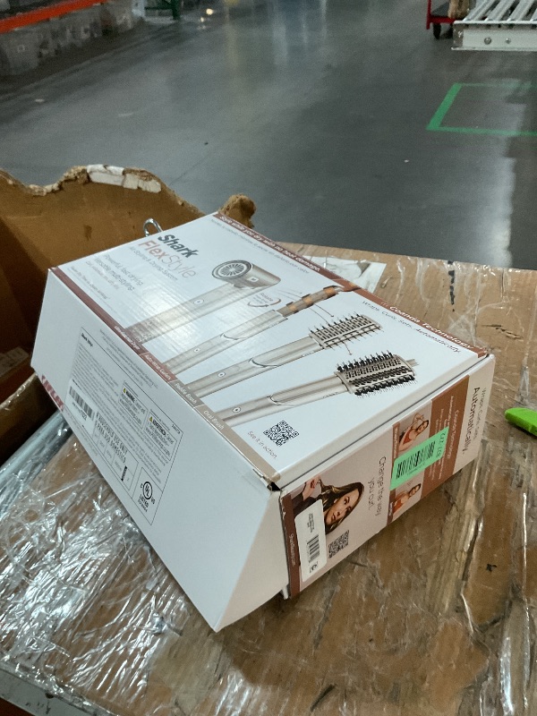 Photo 3 of Shark HD430 FlexStyle Air Styling & Drying System, Powerful Hair Dryer Brush & Multi-Styler with Auto-Wrap Curlers, Paddle Brush, Oval Brush, Concentrator Attachment, Stone