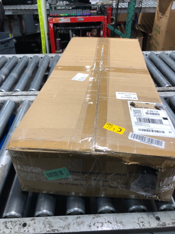 Photo 1 of ***(PARTS ONLY/ NON FUNCTIONAL)***
Outdoor Patio Heater w/Remote, Infrared Electric Heater with Tripod, 68''Adjustable Height, 9H Timer&Child Lock, IP65 Waterproof,Tip-Over&Overheat Protection, 1500W, Super Quiet For Outdoor/Indoor Use