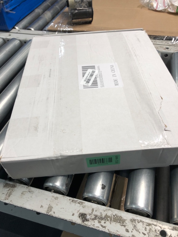 Photo 1 of (17-31.5 inches) Adjustable Refrigerator or Washer Top Storage Rack - Expandable Organizer Shelf, L-Shaped Protective Card Slot Design for Kitchen, Laundry Room, Dorm -Durable Metal Space Saver-Large