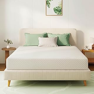 Photo 1 of ***STOCK PHOTO FOR REFERENCE ONLY*** Full Size Mattress 8 Inch Green Tea Memory Foam Mattress for Cool Sleep & Pressure Relief, Medium Feel, Fiberglass Free, Bed in a Box, Removable Washable Cover, CertiPUR-US Certified
