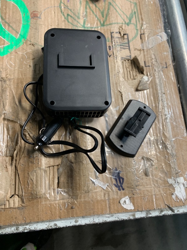 Photo 1 of ***(PARTS ONLY/ NON FUNCTIONAL)***Car Heater Portable Car Defroster Windshield Heater,12V 200W Fast Heating & Cooling Fan,Plug In Cigarette Lighter Heaters Windshield Defogger,360° Rotary Portable Car Heaters for Vehicle,Cars,RVs,SUV
