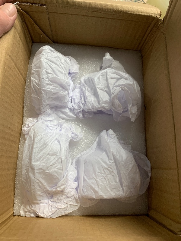 Photo 1 of ***(MINOR DAMAGE/ ONE HAS A SMALL CRACK)***Dicunoy 2 Pack Glass Butter Dishes, Small Round Butter Keeper with Dome Lid and Handle, Clear Butter Serving Container with Cover, Round Crystal Mini Butter Cloche for Candy, Dessert, Parfait, Jam