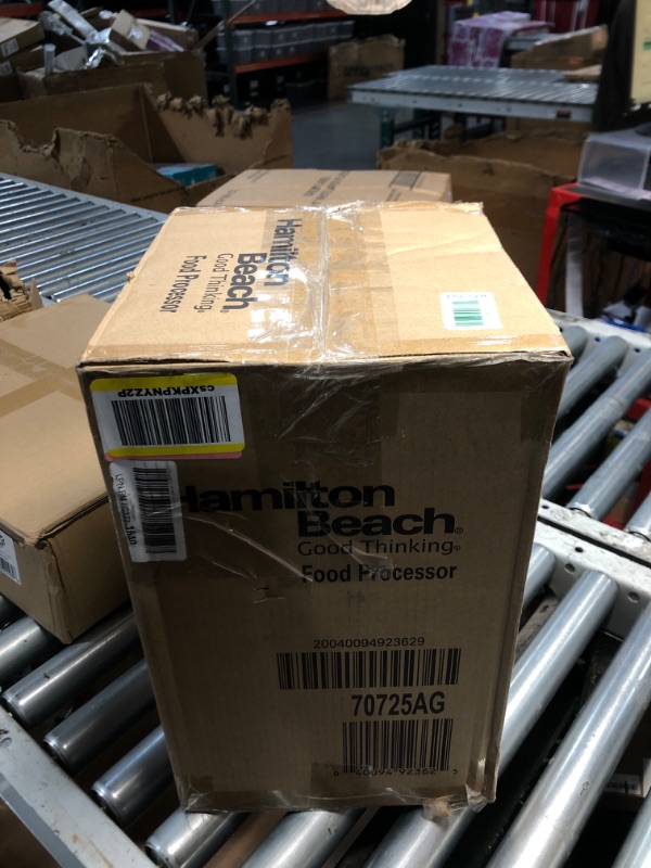 Photo 1 of ***FACTORY SEALED*** Hamilton Beach 70725A 12-Cup Stack & Snap Food Processor and Vegetable Chopper Black