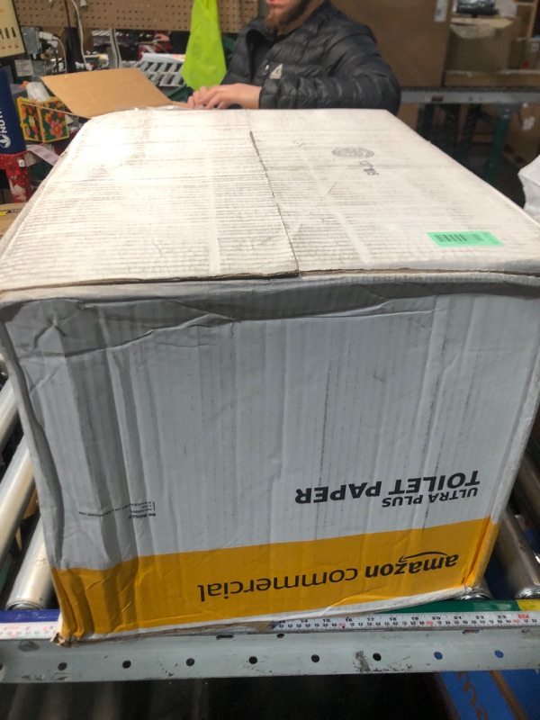 Photo 1 of ***FACTORY SEALED*** AmazonCommercial 2-Ply Ultra Plus Toilet Paper/Bath Tissue, Septic Safe, FSC Certified, Unscented, 400 Sheets per Roll, 80 Individually Wrapped Rolls
