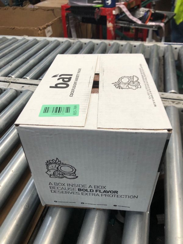 Photo 1 of ***FACTORY SEALED*** Bai Coconut Variety Pack, Antioxidant Infused Water Beverage, with Vitamin C and No Artificial Sweeteners, 18 fl oz bottles, 12 pack