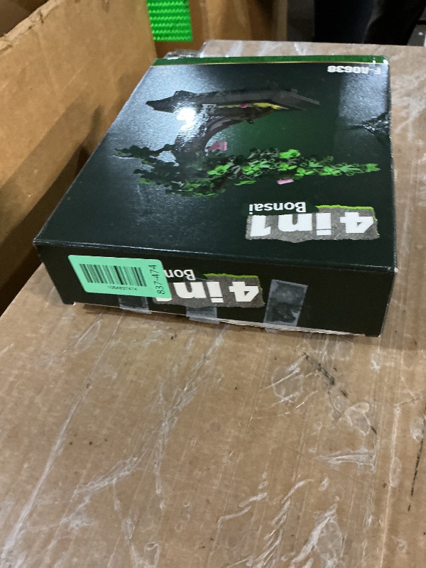 Photo 1 of ****ITEM IS USED/MAY BE MISSING PIECES***
Muiurple 4 in 1 Bonsai Tree Building Set, Four Season Cherry Bonsai Tree Building Kit, Artificial Plant Decor for Home, Desk Greenery, Mother's Day Present, Xmas Gifts for Adults Girls&Boys (529pcs)