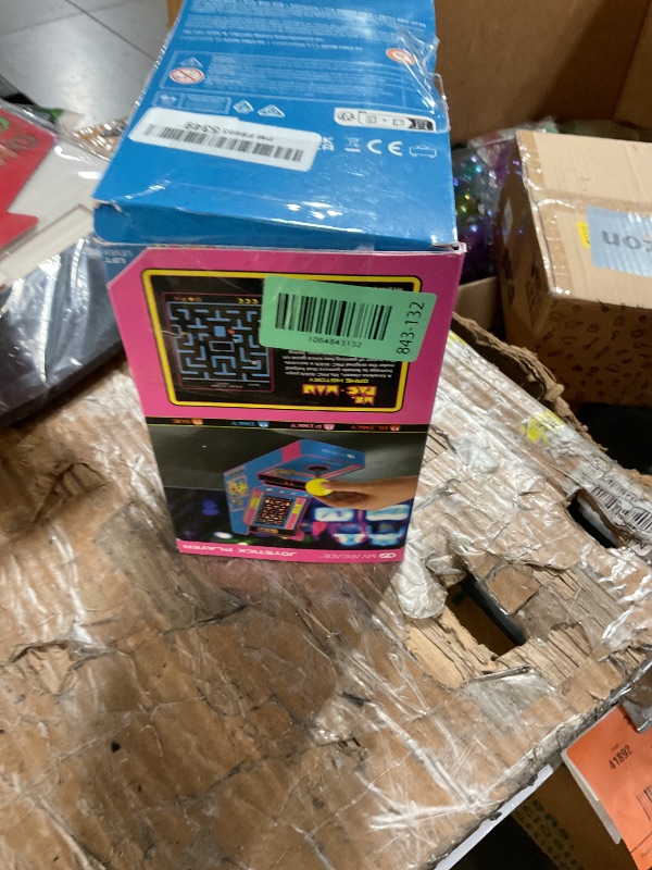 Photo 1 of ***(PARTS ONLY/MINOR DAMAGE/ NON FUNCTIONAL)***My Arcade Ms. Pac-Man Joystick Player: Arcade Classics, Retro Games, Mini Video Game Console, 2 Game Modes, Birthday Gifts