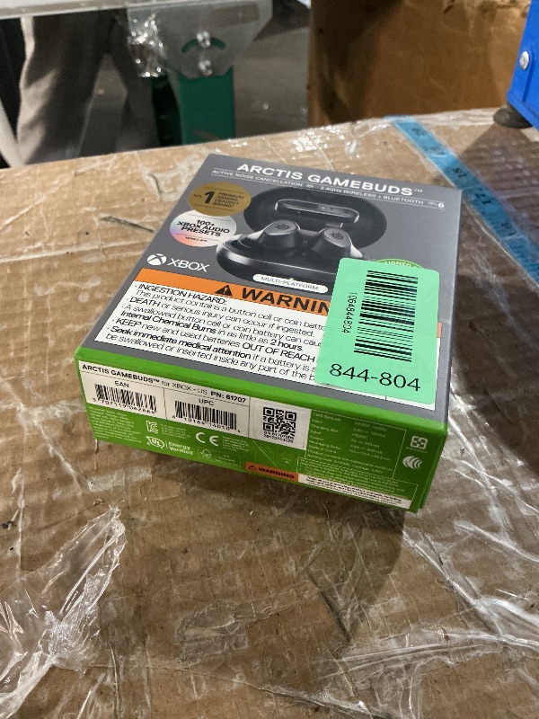 Photo 3 of SteelSeries Arctis GameBuds for Xbox/PC/PS5/Switch/Mobile — Quick-Switch 2.4GHz+Bluetooth 5.3 — Active Noise Cancelling — Mobile App — Water Resistant IP55 — 40H Battery with Qi Charging Case - Black