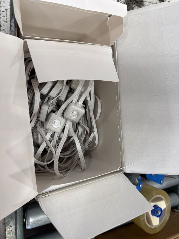 Photo 4 of * may not work *
Permanent Outdoor Lights - 100FT Smart AI RGB+IC LED with 72 Lights, IP67 Waterproof, 75+ Scene Modes, Alexa/Google/Remote Control Enabled, DIY Music Sync for Christmas, Holiday & Home Decor, White