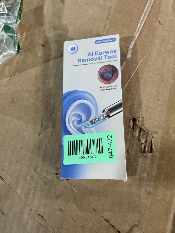 Photo 1 of * factory sealed *High-Definition Ear Wax Removal, Wireless Ear Cleaner, Safe and Gentle Ear Wax Removal Kit, Rechargeable Ear Cleaner with Camera and Light, Ear Cleaning Kit for Android and iOS (Black)