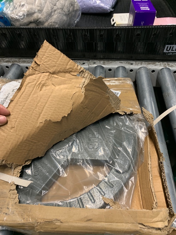 Photo 1 of ***STOCK PHOTO FOR REFERENCE ONLY***Fitvids 2 Inch Olympic Barbell Weight Plates, 35 LB Plate for Home Gym Strength Training, Triple-handle Design