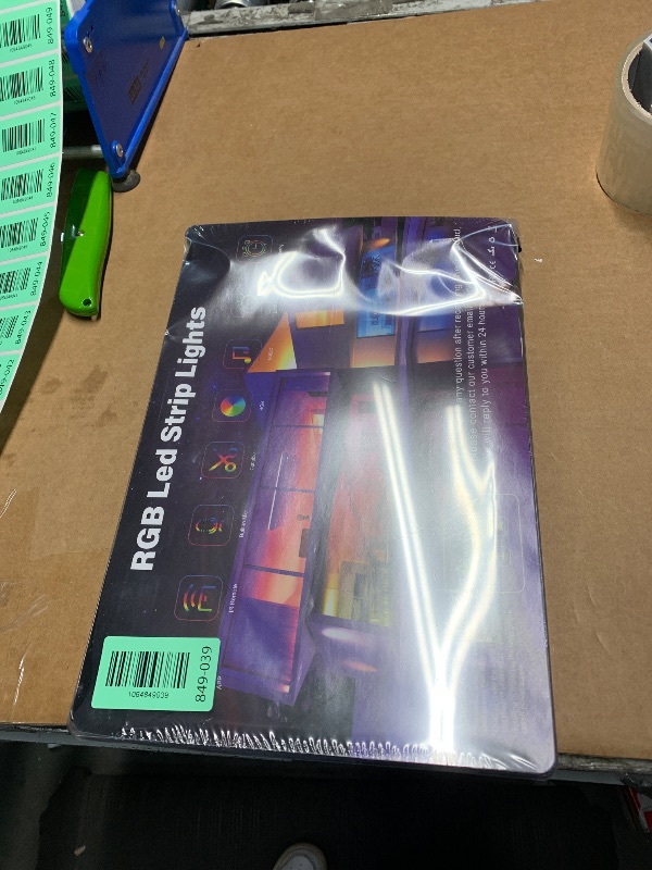 Photo 1 of ***FACTORY SEALED***HBOWMDJIA Led Lights for Bedroom 200 FT (2 Rolls 100 FT), with Remote and Application Control RGB Color Changing LED Strip Lights, Music Synchronization, Used for Room, Family, Party Decoration