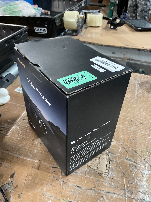 Photo 1 of [Built-in Apps/GoogIe TV/1500ANSI] Smart Projector 4K Supported with WiFi and Bluetooth, GoogIe Voice, Zoom&Keystone, 180°Stand, HDR10, Goiaey C26 Portable Mini Projector for Movie/Home Theater Use