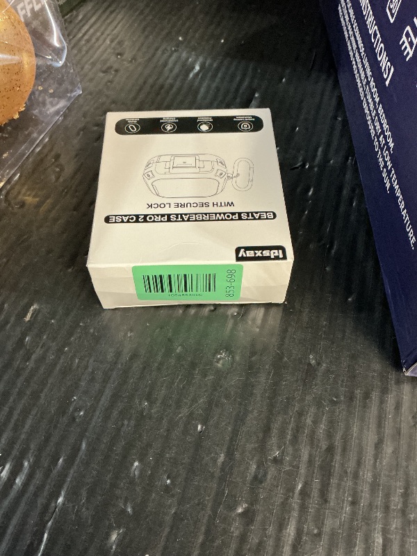 Photo 1 of [Upgrade Secure Lock] for Beats Powerbeats Pro 2 Case Cover, LDSXAY Carbon Fiber Shockproof Protective Cover for Powerbeats Pro 2 2025 with Cleaner Kit & Carabiner (Orange)