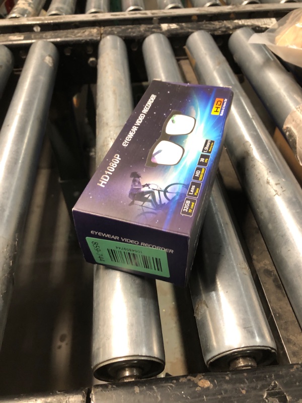 Photo 1 of ***Does not Have SD Card**8KLSYQ 1080p HD Camera Smart Video Recording Glasses-Outdoor Sport Glasses with Camera Wearable Eyeglass (Include 32G Memory Card)