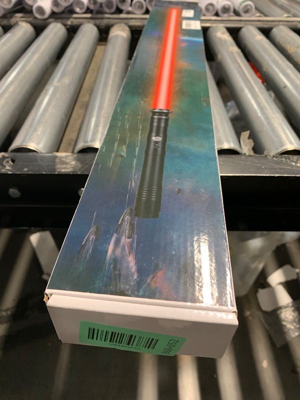 Photo 1 of ***(MISSING BOTTOM CAP)***Tigoola Lightsaber with Metal Hilt, Rechargeable Light Saber, Durable PC Blade Tube, 12 Colors, FX Sounds, Flash on Clash, Smooth Swing, USB Cable Included, Kids Teens Adults Gift, Birthday Party Toy