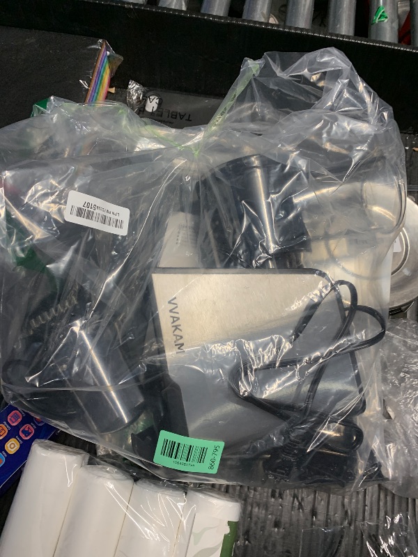 View 2 of ***MISSING PARTS***
VVAKAM Electric Cheese Grater,300W DC Motor Salad Maker,Electric Slicer Shredder with 5 Different Shapes of Blades,Electric Vegetable Cutter for Potato,Carrot,Black
