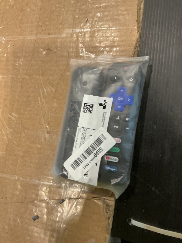 Photo 1 of (Pack of 2) Replacement Remote Control Only for Roku TV, Compatible for TCL Roku/Hisense Roku/Onn Roku/Sharp Roku/Element Roku/Westinghouse Roku/Philips Roku Smart TVs (Not for Roku Stick and Box)