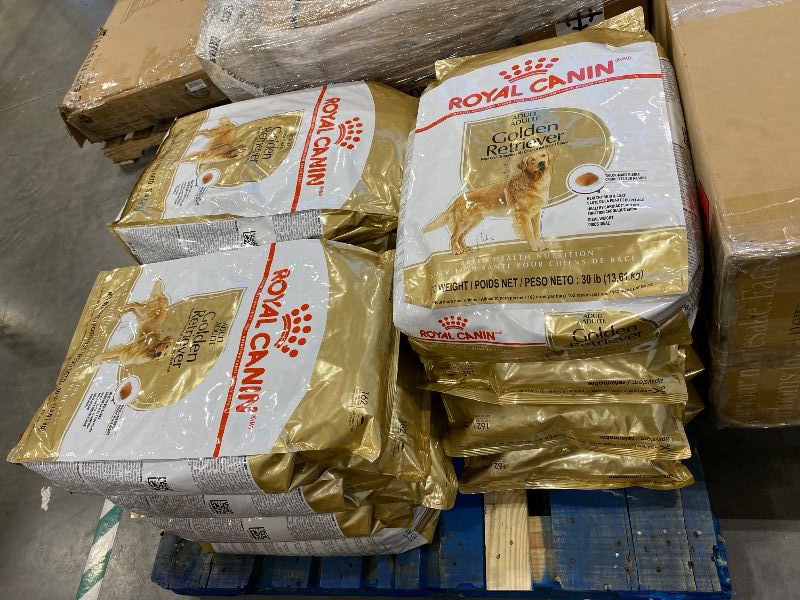 Photo 1 of ***EXPIRES APRIL 1ST*** ***12 BAGS*** Royal Canin Golden Retriever Adult Dry Dog Food, 30 lb bag 12 bags