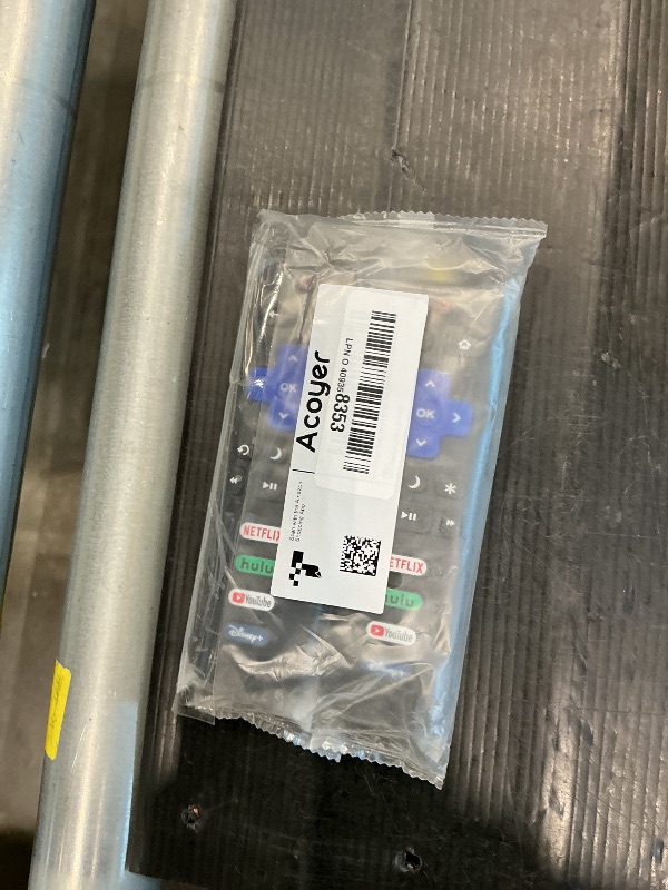 Photo 1 of (Pack of 2) Replacement Remote Control Only for Roku TV, Compatible for TCL Roku/Hisense Roku/Onn Roku/Sharp Roku/Element Roku/Westinghouse Roku/Philips Roku Smart TVs (Not for Roku Stick and Box)