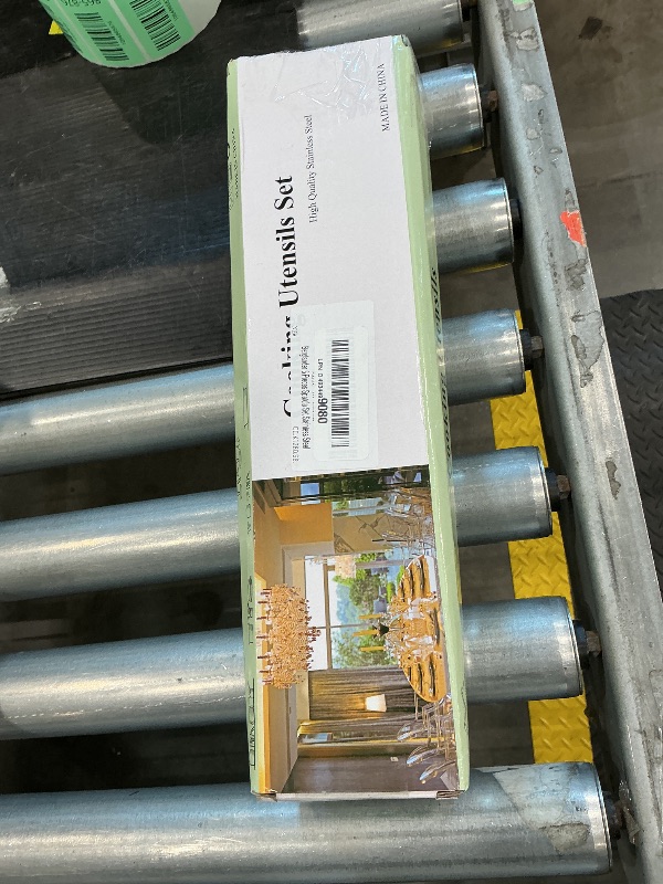 Photo 1 of *MISSING PARTS*
Cooking Spoon, Berglander 6 Pieces Spatula Set Stainless Steel, Metal Spatula, Serving Spoon, Kitchen Tools Set Non-Stick And Heat Resistant, Dishwasher Safe, Easy to Clean (6 Packs)