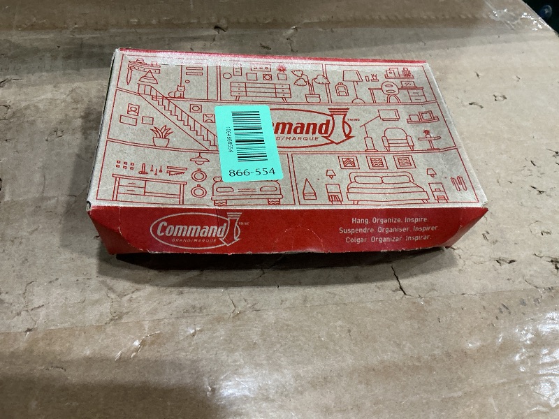 Photo 1 of ***MISSING 7 PAIRS*** Command Large Picture Hanging Strips, White, Holds up to 16 lbs, 14-Pairs, Easy to Open Packaging